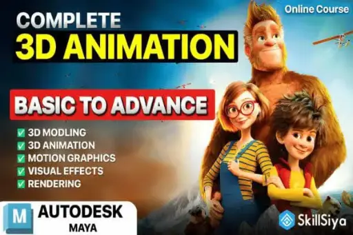 3D ANIMATION  BASIC TO ADVANCE